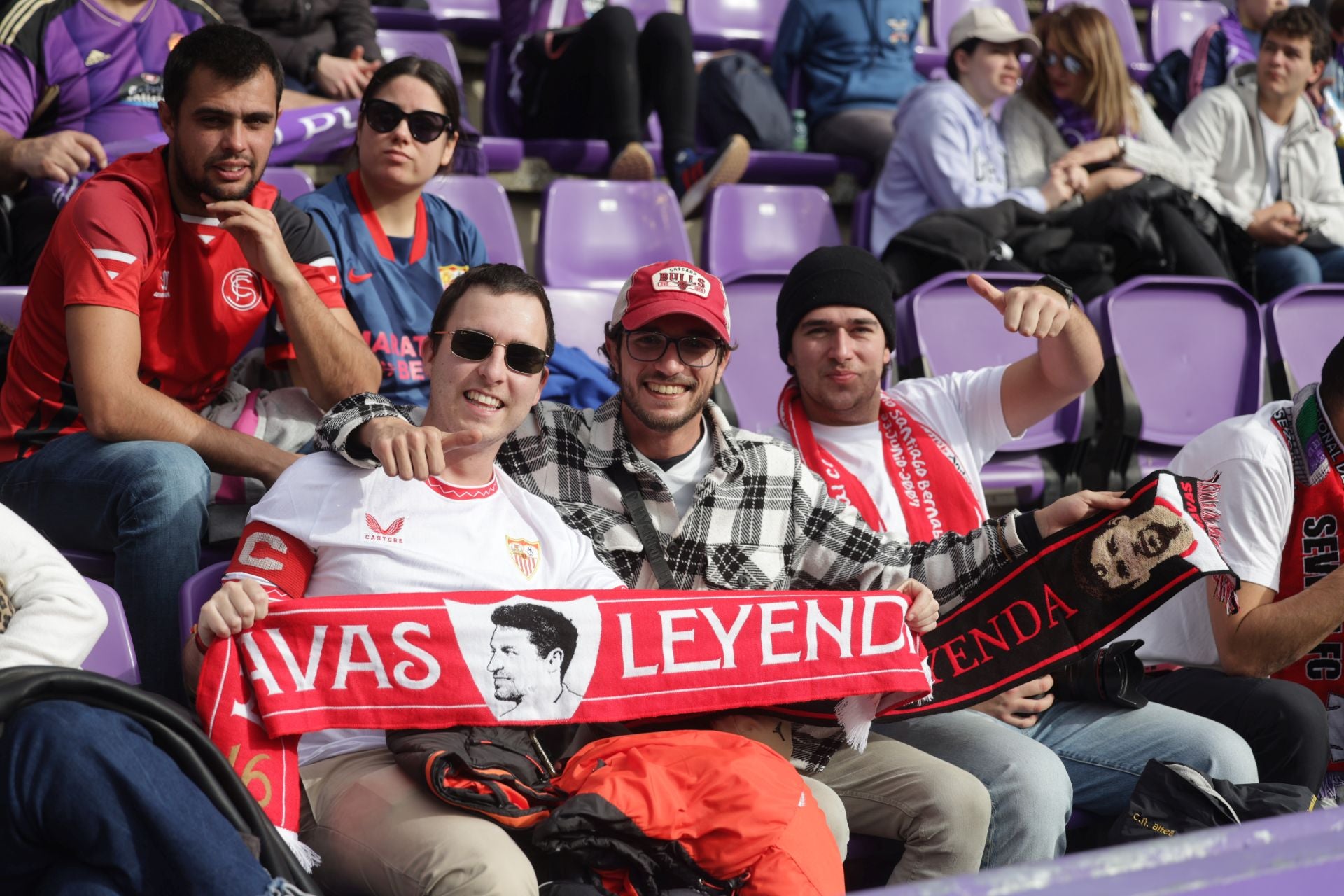 Búscate en la grada del Real Valladolid-Sevilla 1 de 2
