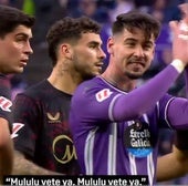 Aplausos irónicos de Luis Pérez para responder a los pitos de su afición