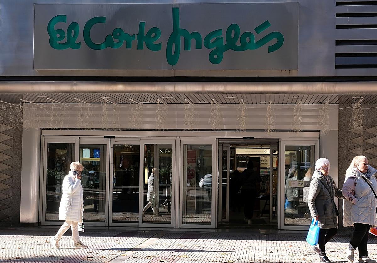 Imagen de archivo de El Corte Inglés del Paseo de Zorrilla.