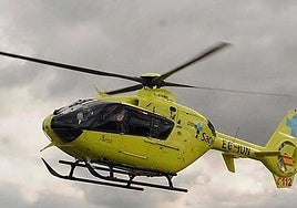 Helicóptero de Sacyl