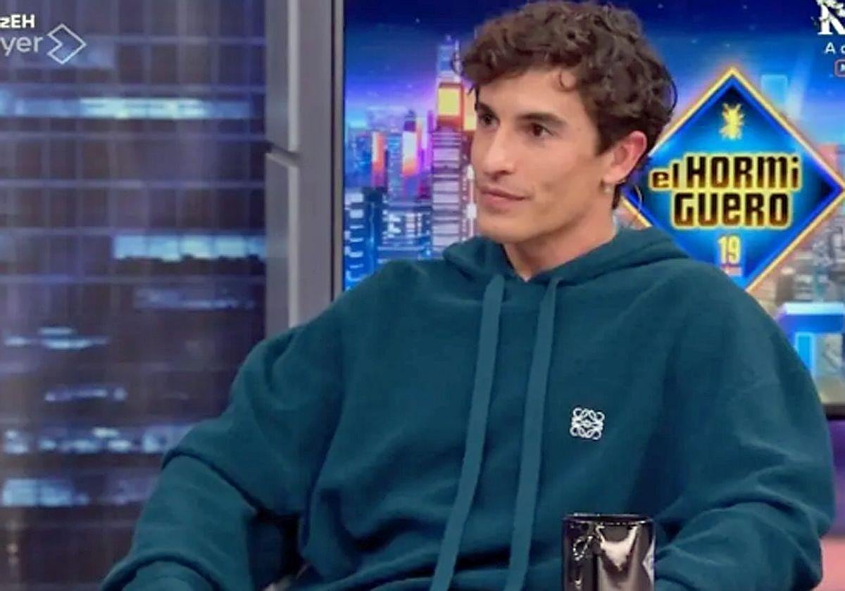 Marc Márquez en 'El Hormiguero'.