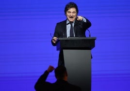 Javier Milei, presidente argentino.