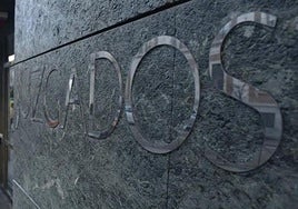 Imagen de archivo de los juzgados de Valladolid.