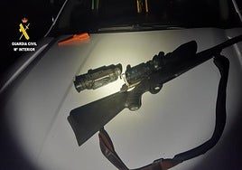 Los tres acusados de intentar cazar de madrugada en Verdeña dicen que buscaban a una perra