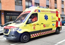 Ambulancia de Sacyl, en imagen de archivo.