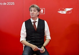El secretario general electo del PSOE de Castilla y León, Carlos Martínez.