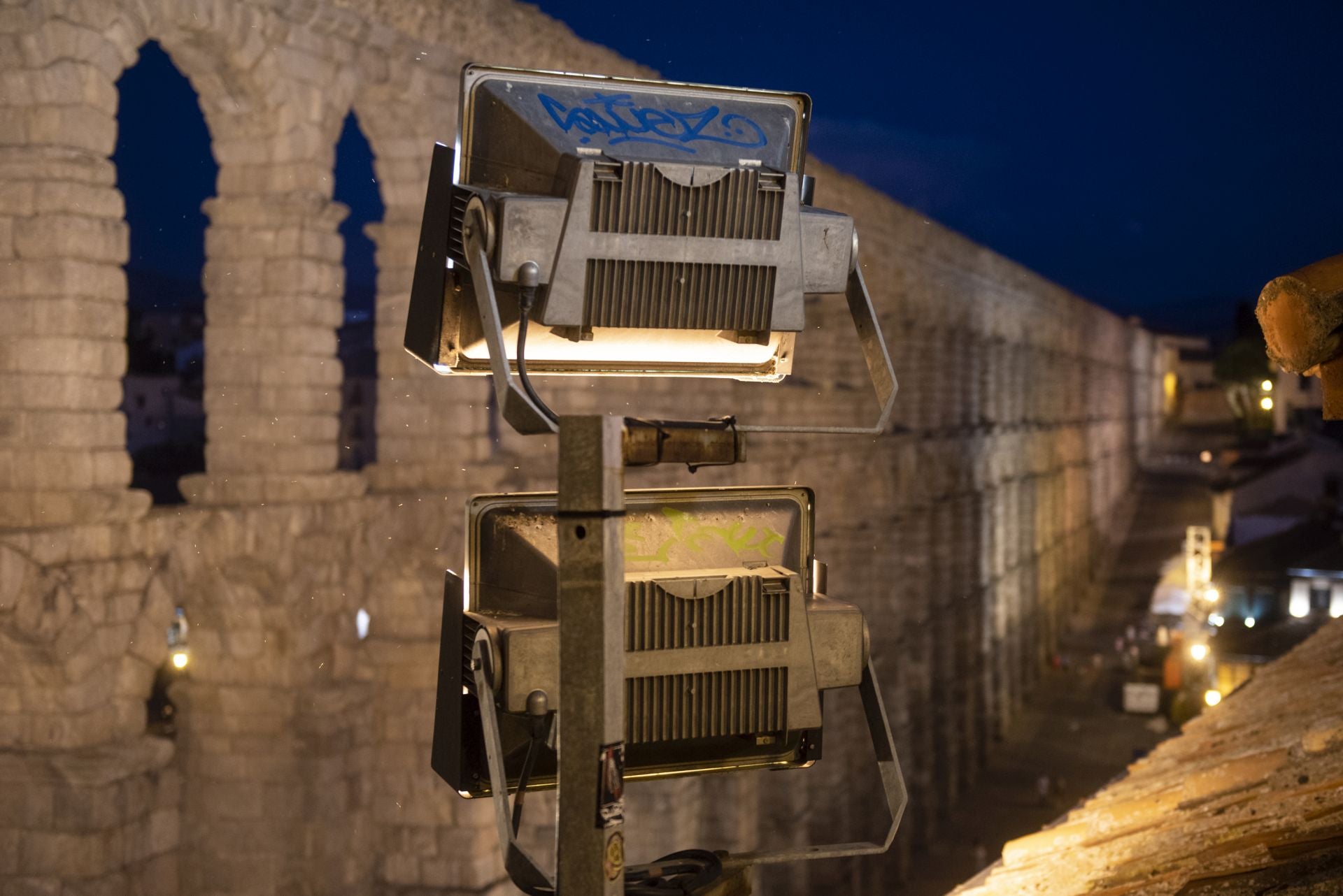 Renovar la iluminación del Acueducto es uno de los proyectos presentados.