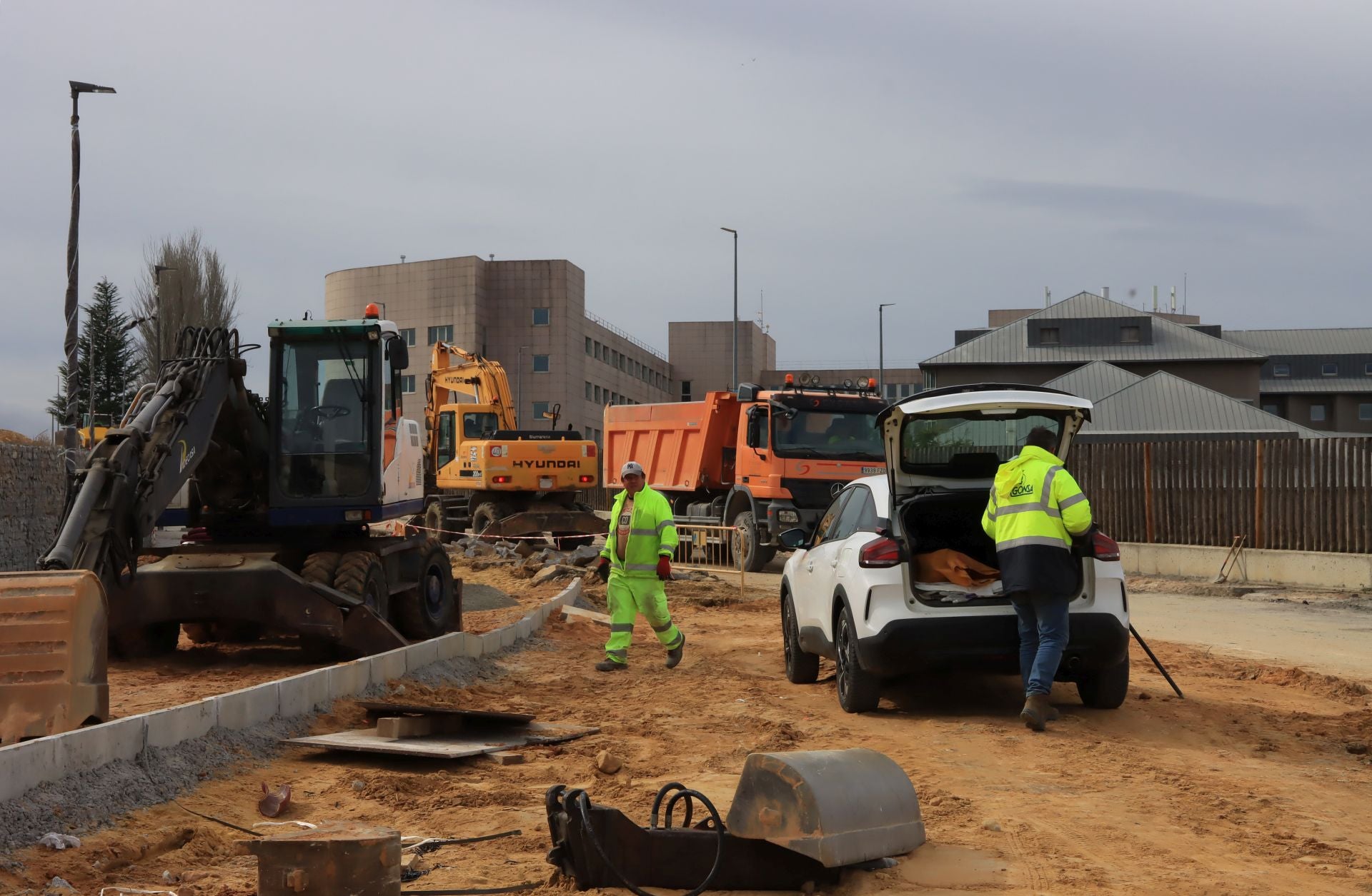Fotos: así marchan las obras del Hospital de Segovia
