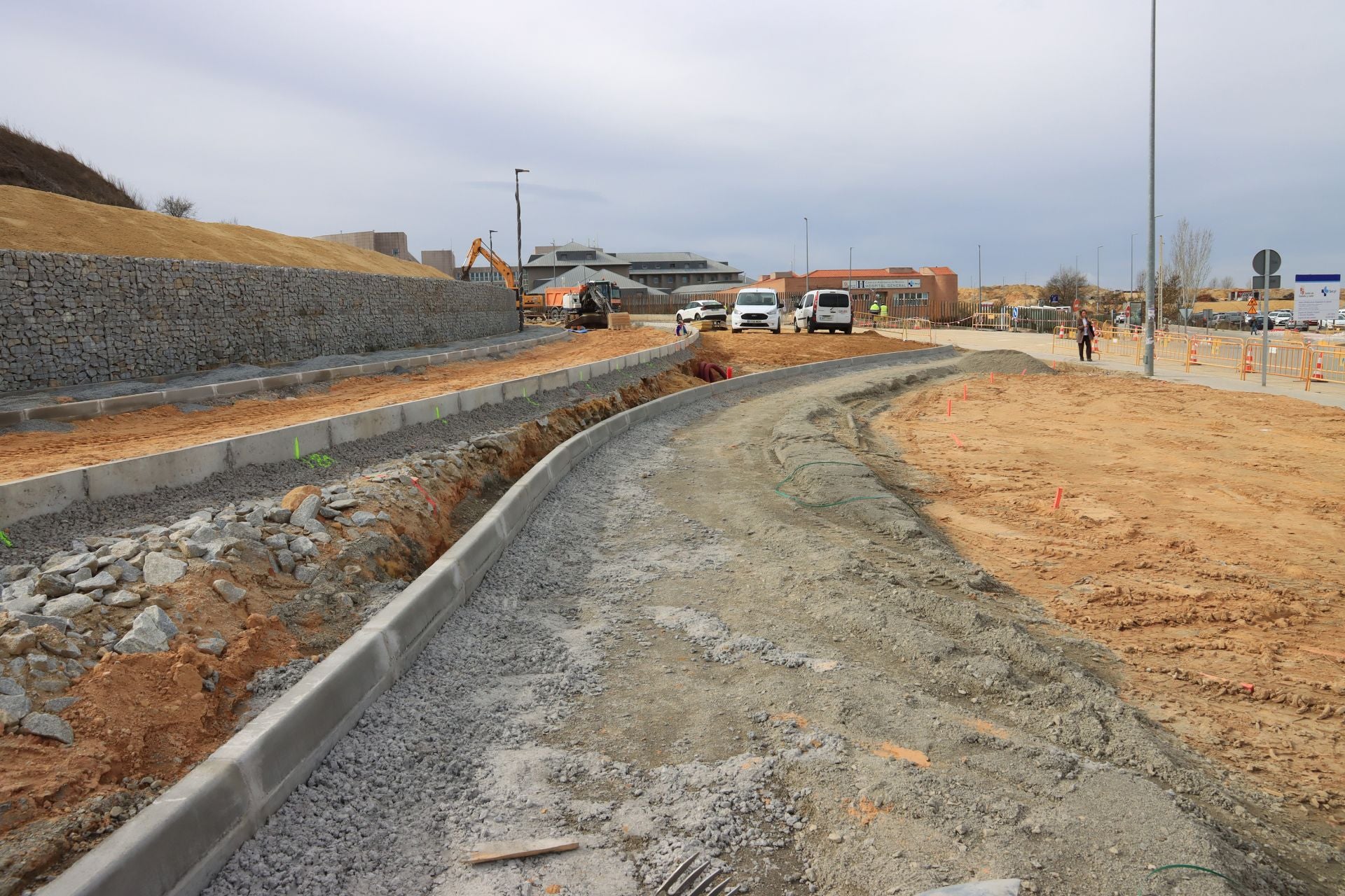 Fotos: así marchan las obras del Hospital de Segovia