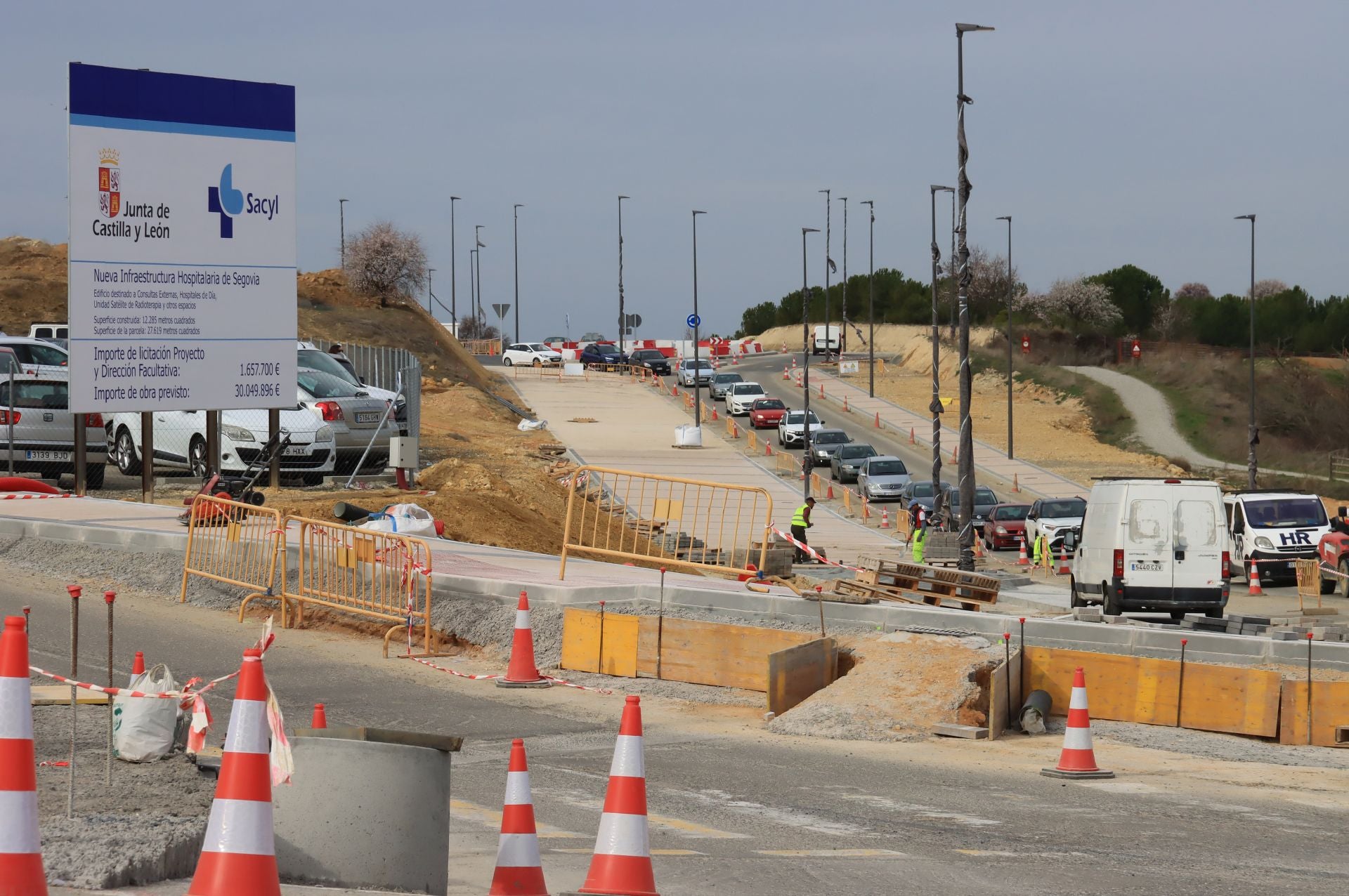 Fotos: así marchan las obras del Hospital de Segovia