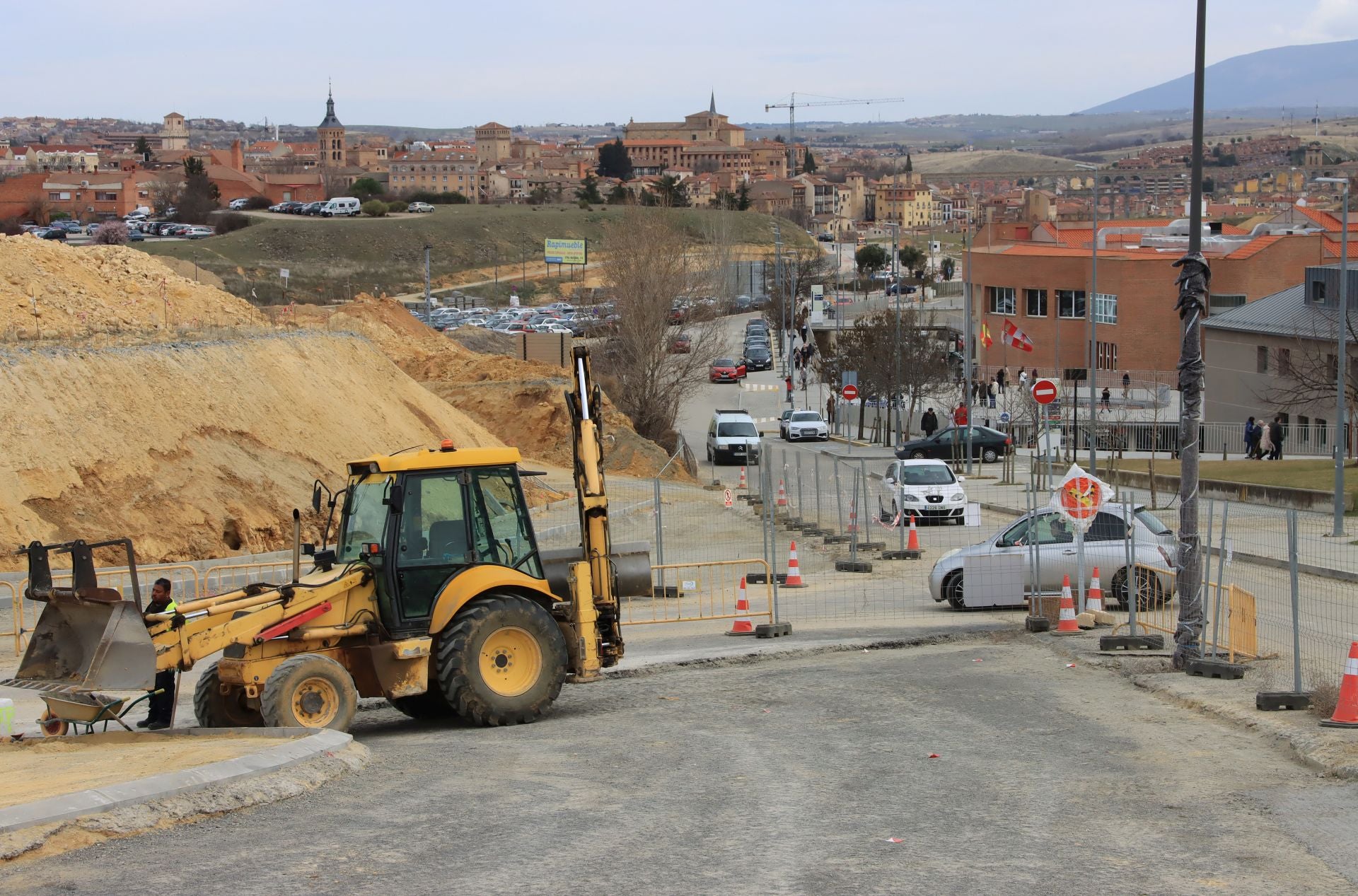 Fotos: así marchan las obras del Hospital de Segovia