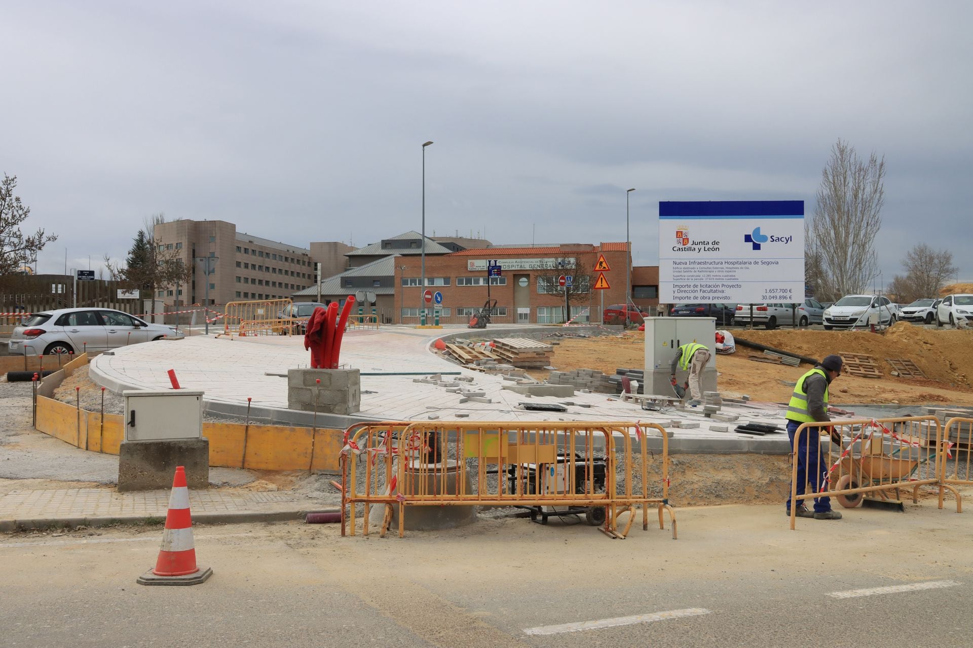 Fotos: así marchan las obras del Hospital de Segovia