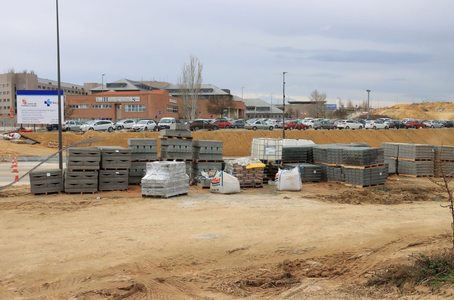 Fotos: así marchan las obras del Hospital de Segovia