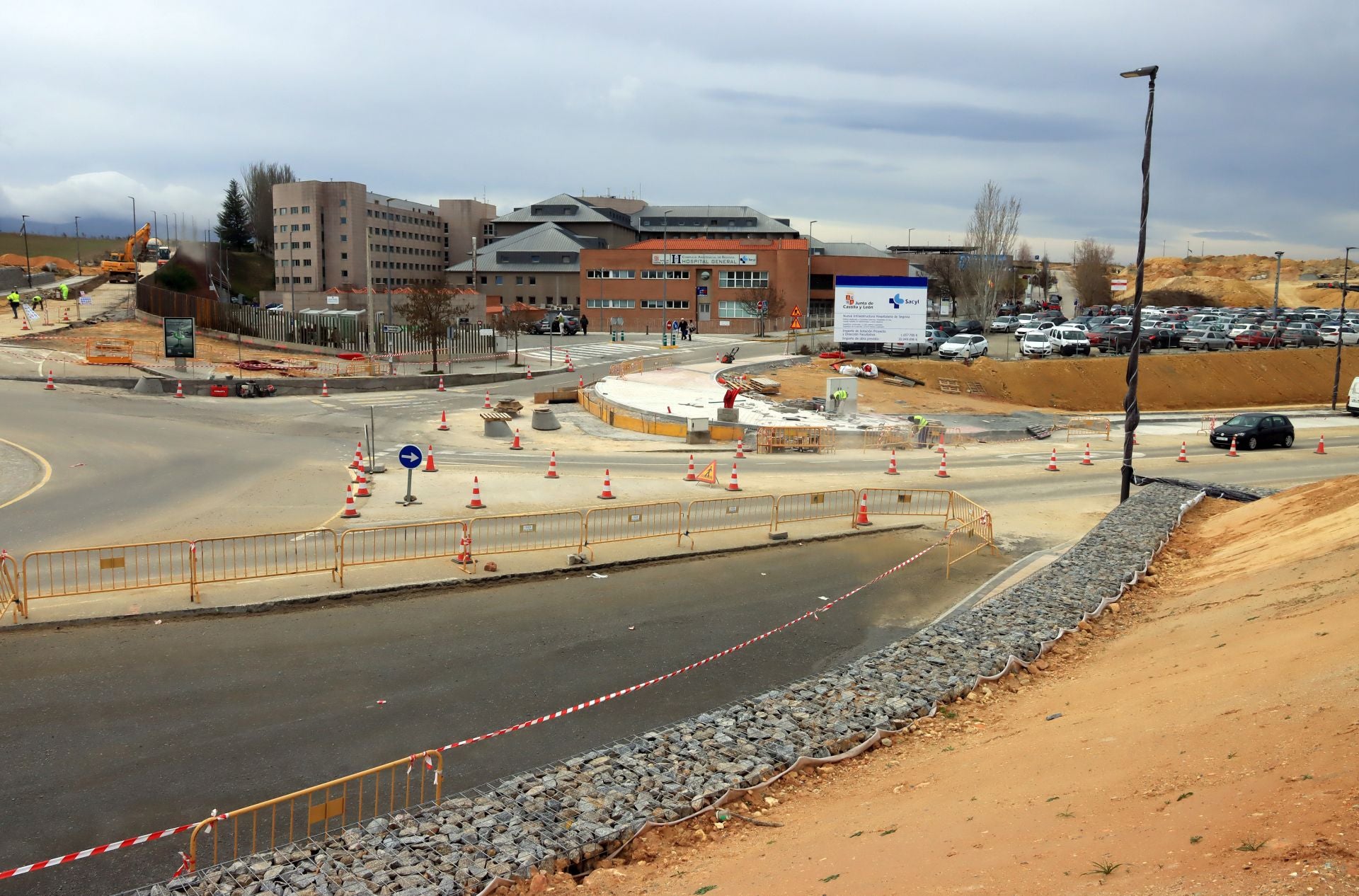 Fotos: así marchan las obras del Hospital de Segovia