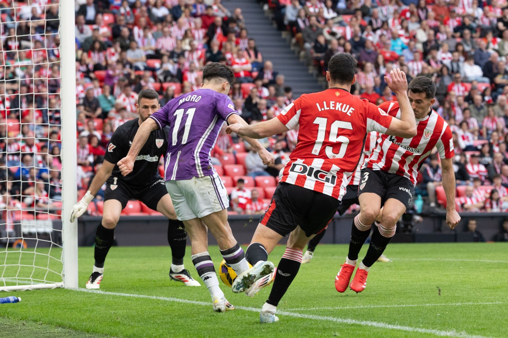 Las imágenes del partido entre el Athletic y el Real Valladolid