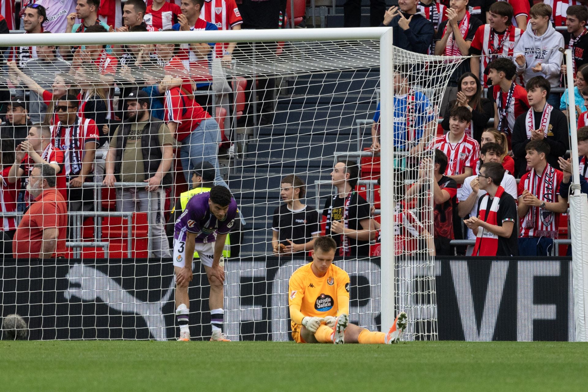 Las imágenes del partido entre el Athletic y el Real Valladolid