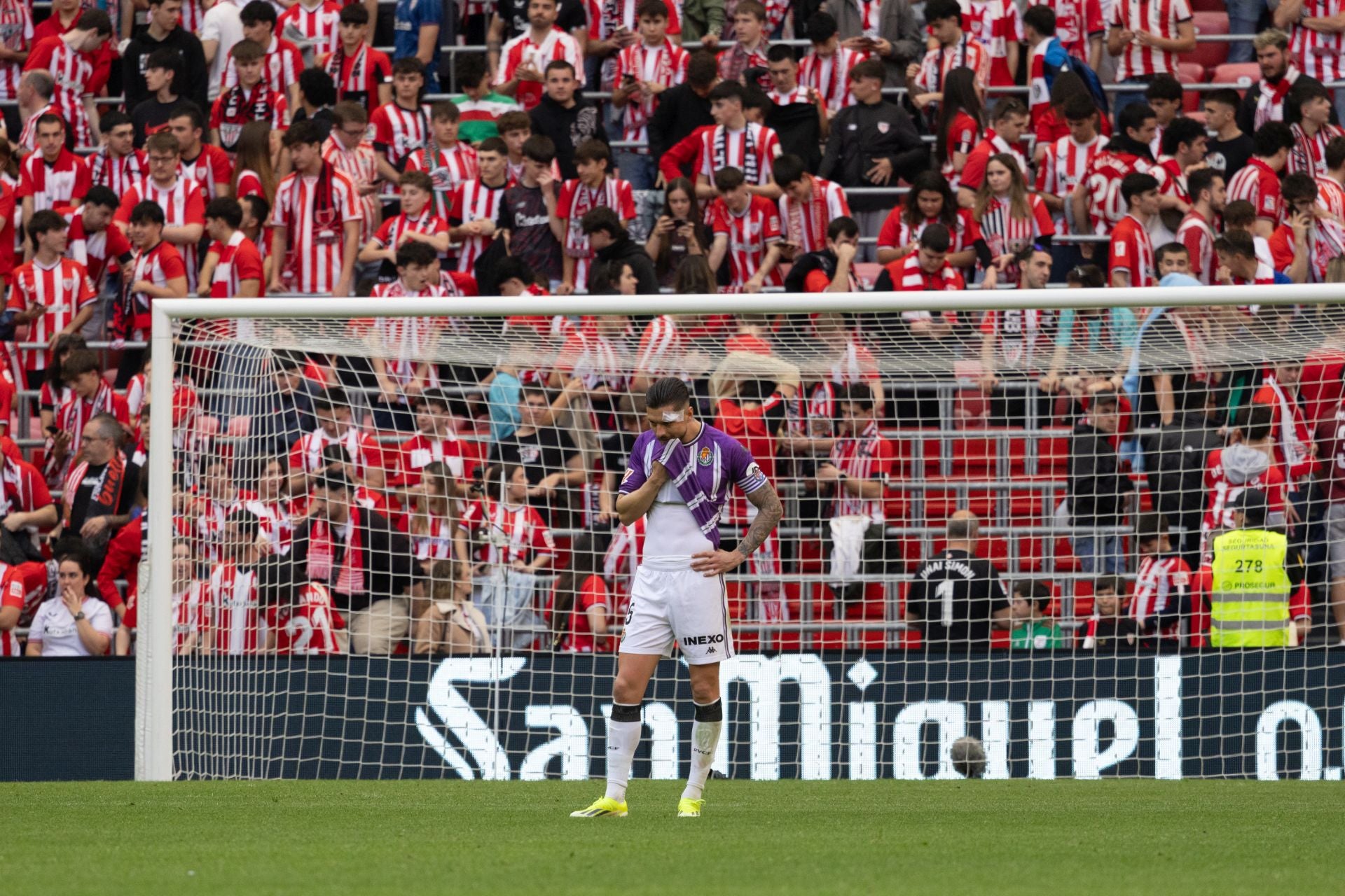 Las imágenes del partido entre el Athletic y el Real Valladolid