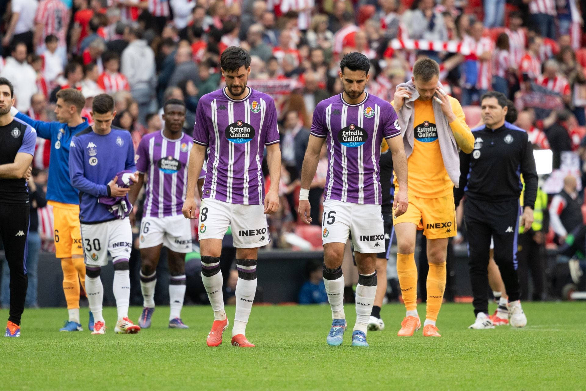 Las imágenes del partido entre el Athletic y el Real Valladolid
