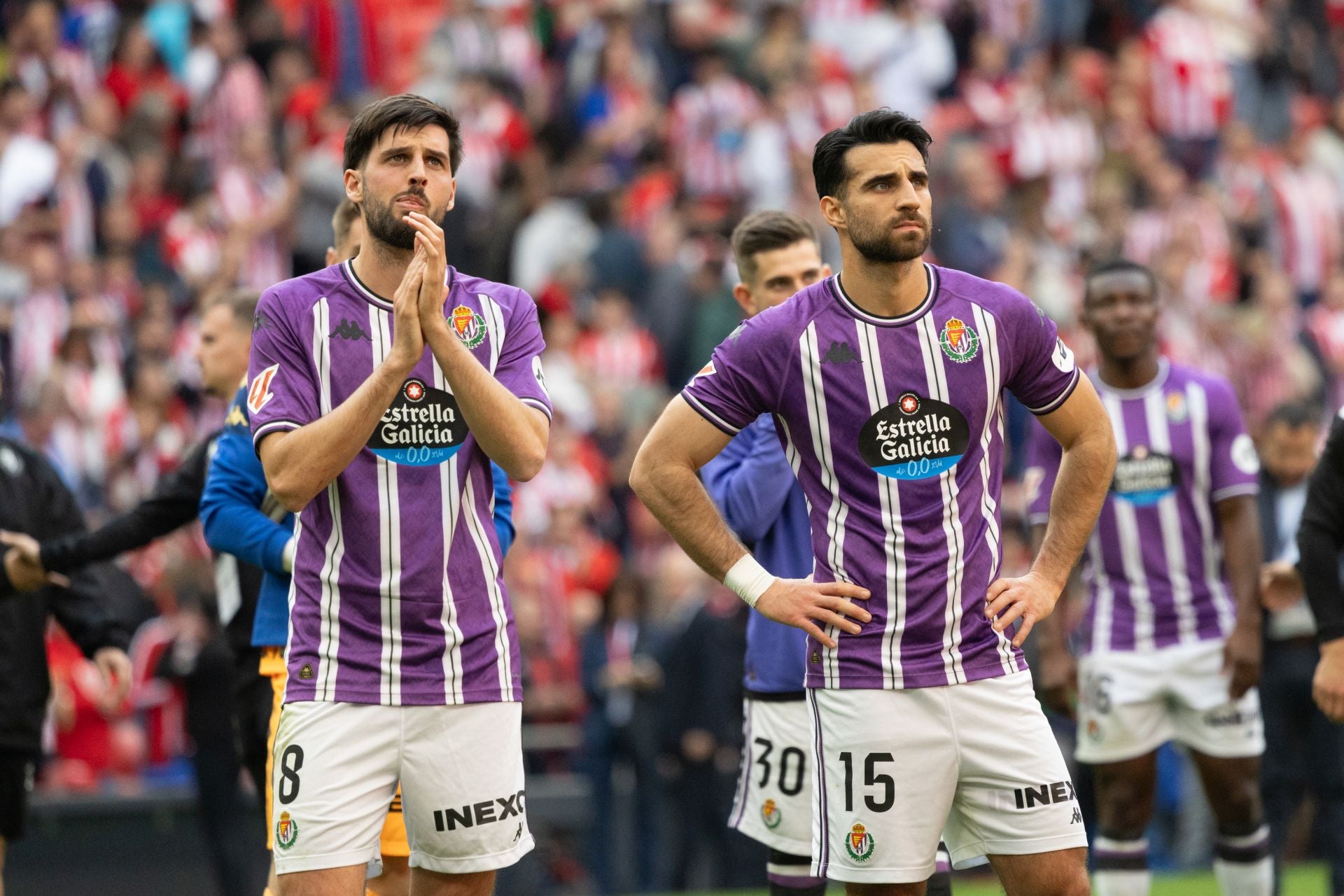 Las imágenes del partido entre el Athletic y el Real Valladolid
