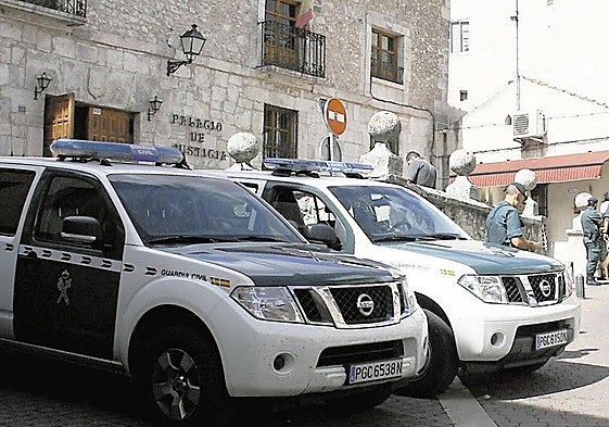 Guardia Civil en Cuéllar.