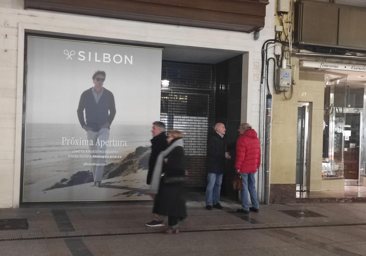 La Calle Mayor de Palencia recibe a nueva firma de moda de hombre