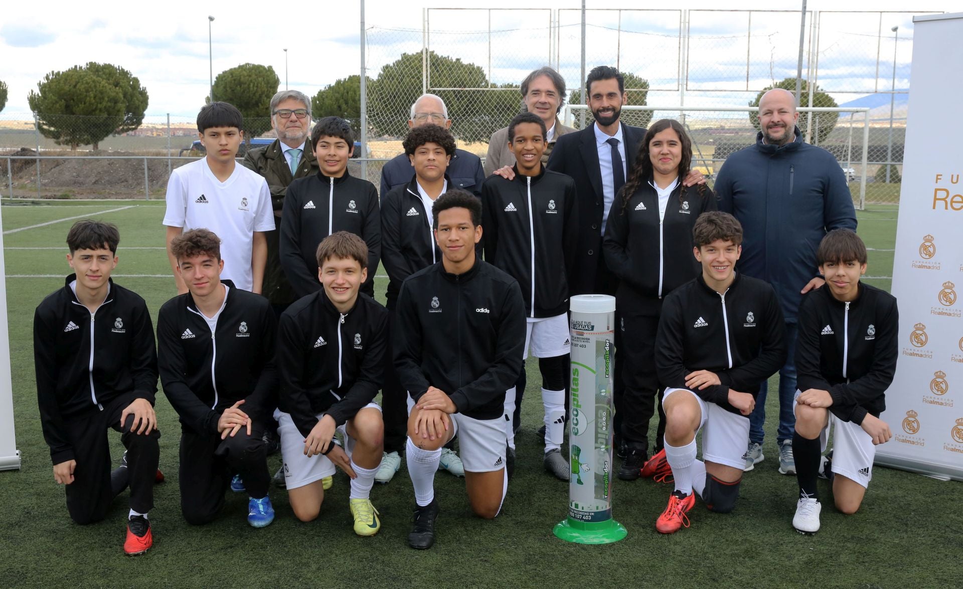 Fotos de la visita de Álvaro Arbeloa a Segovia