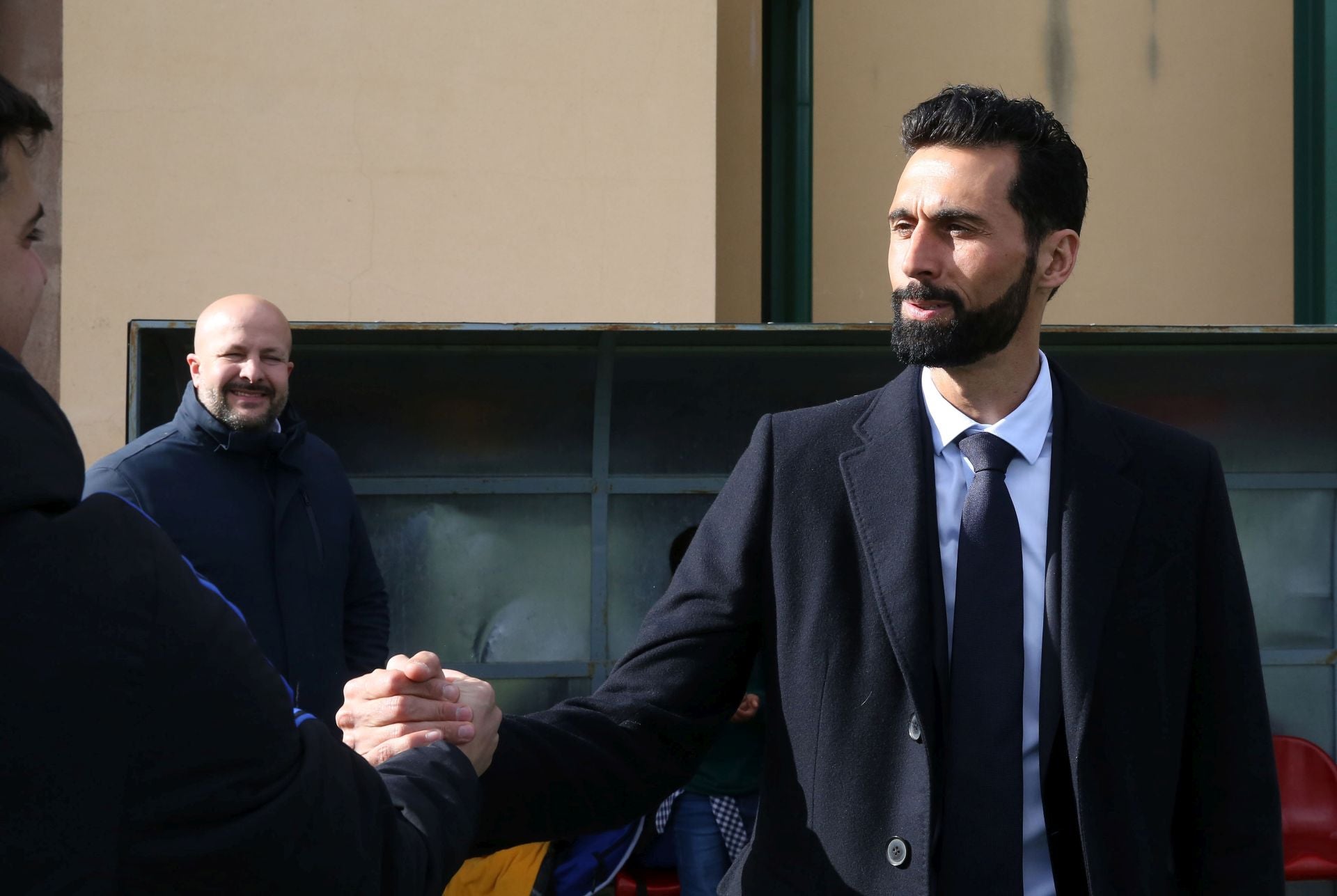 Fotos de la visita de Álvaro Arbeloa a Segovia