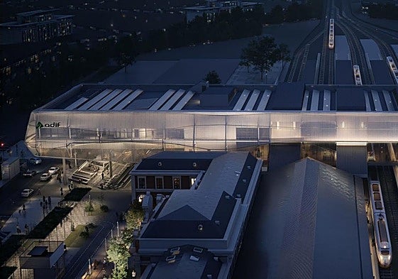 El trampantojo de la estación