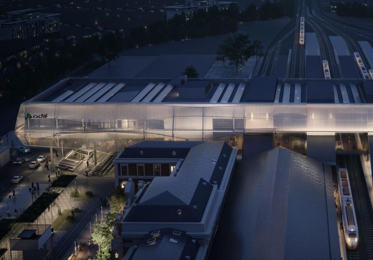 El trampantojo de la estación
