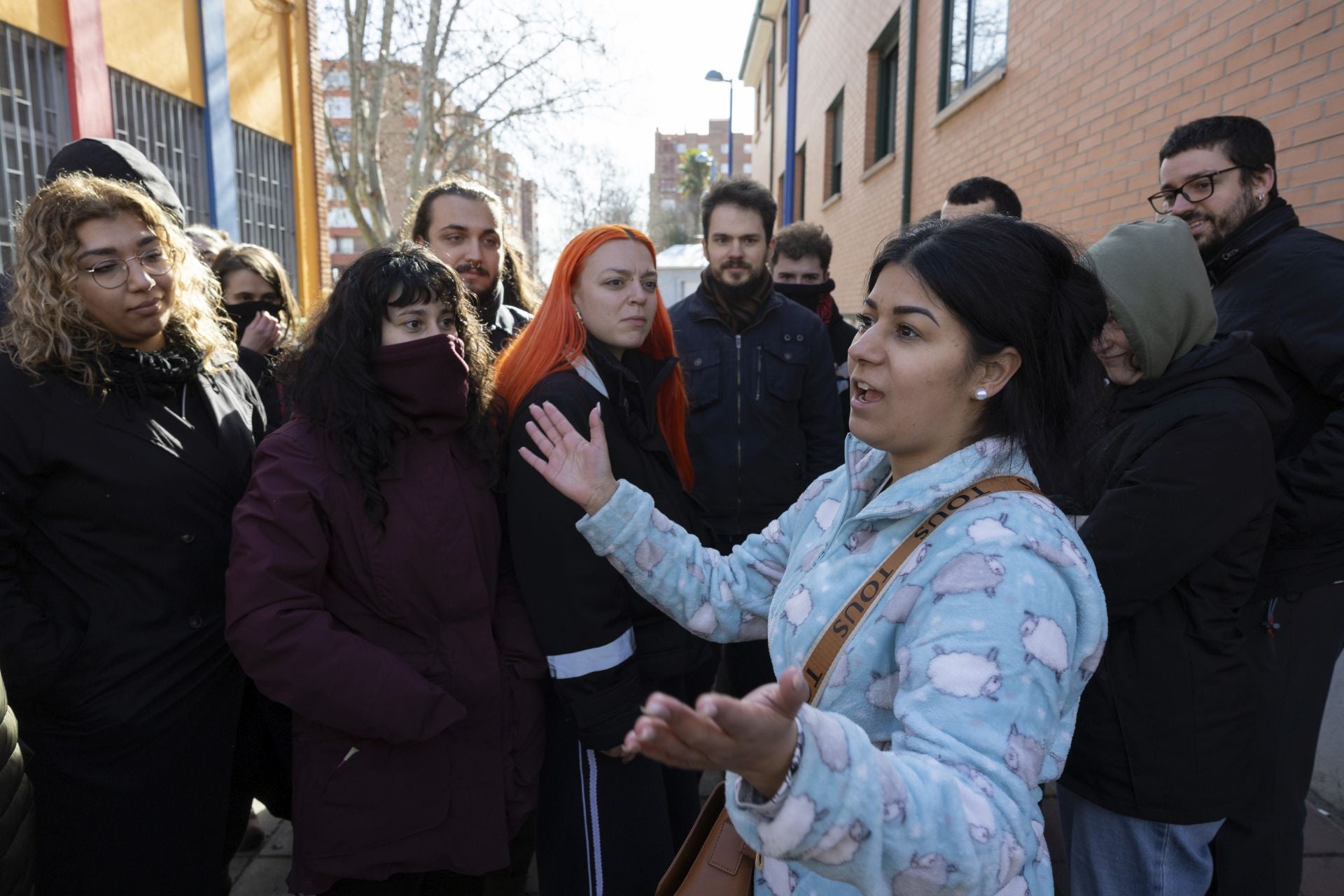 Desahucio de Verónica en el Barrio España