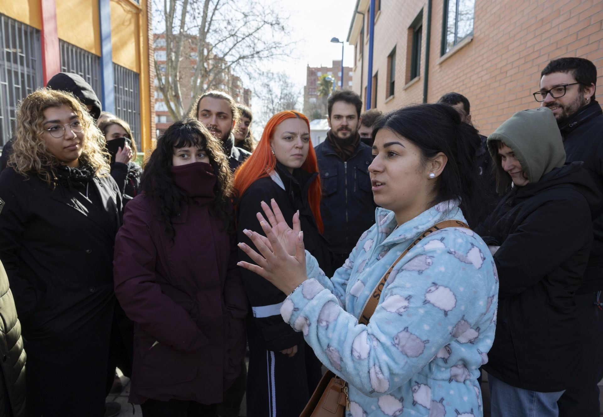 Desahucio de Verónica en el Barrio España