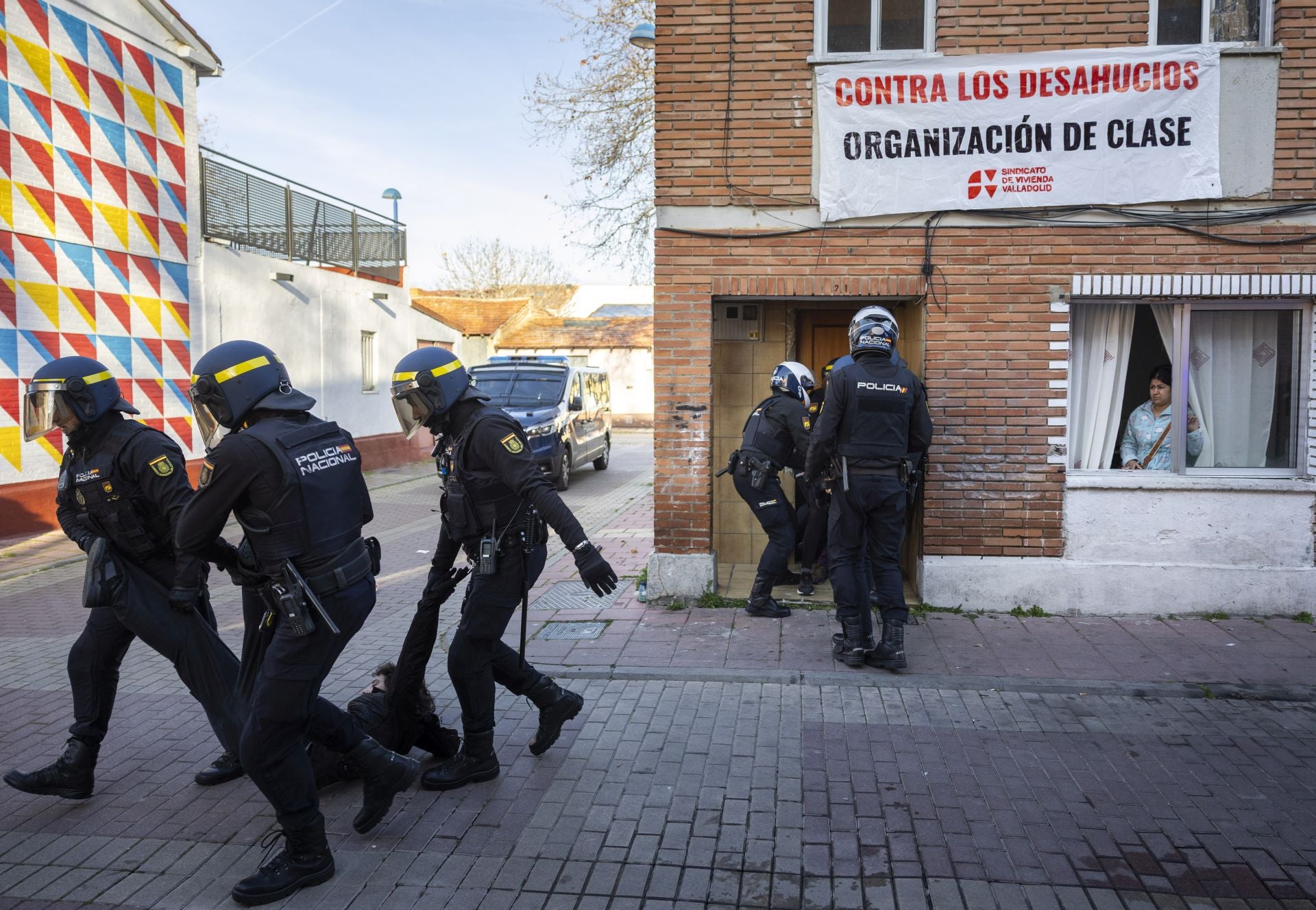 Desahucio de Verónica en el Barrio España