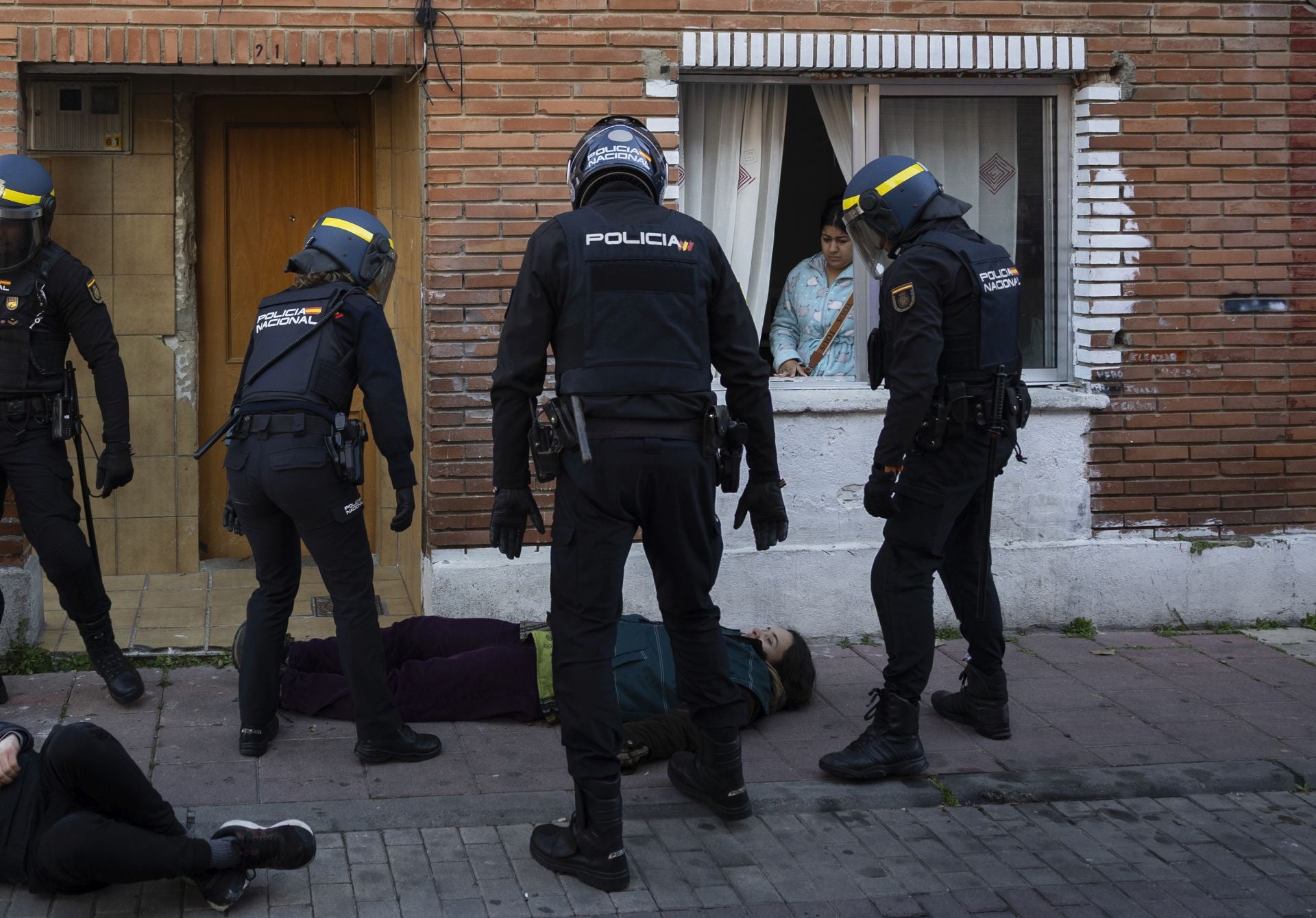 Desahucio de Verónica en el Barrio España