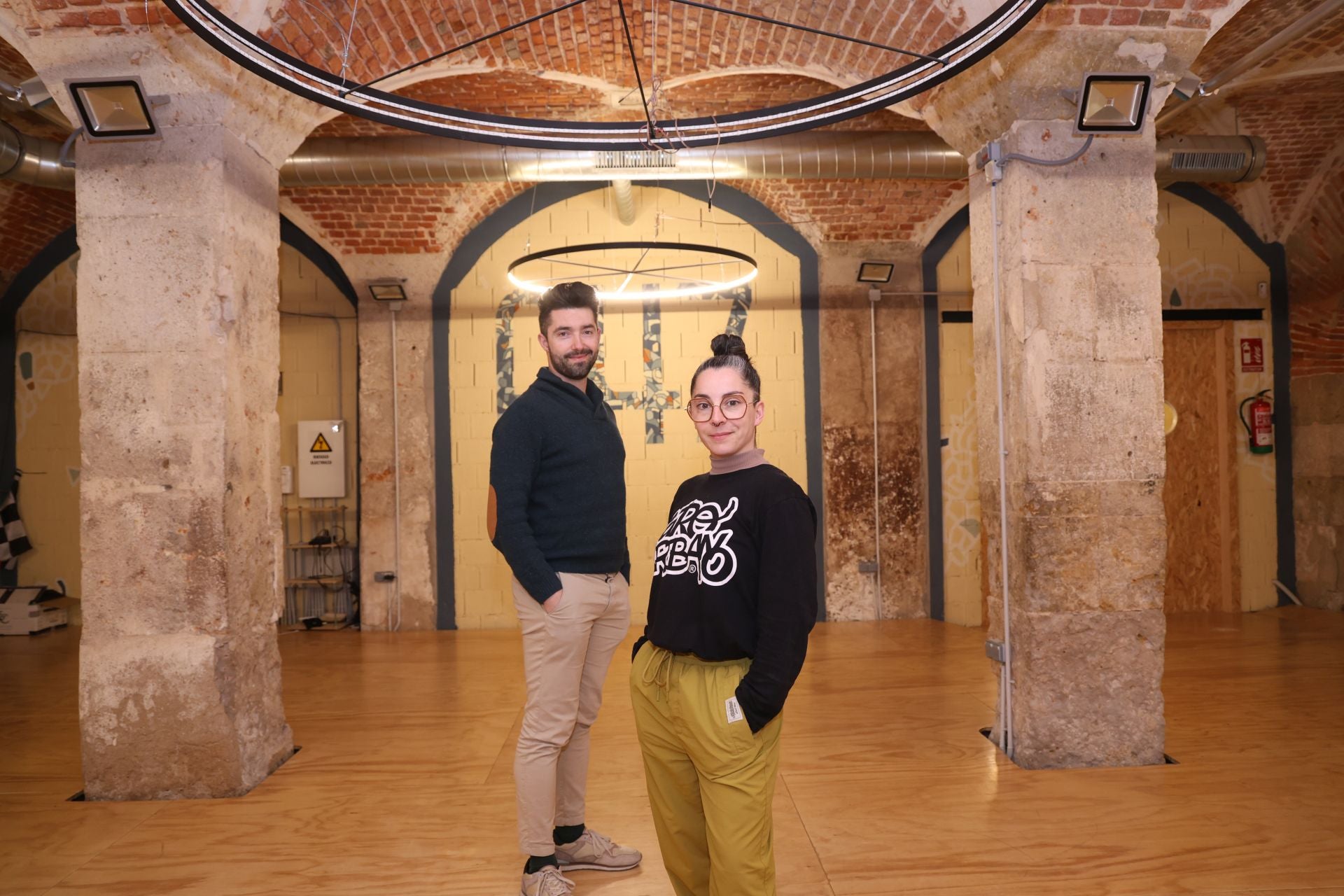 Juan Manuel Pardo y Sara Vinagrero, en Andén 47.