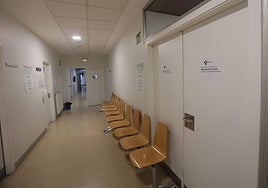 Interior del centro de salud La Puebla.