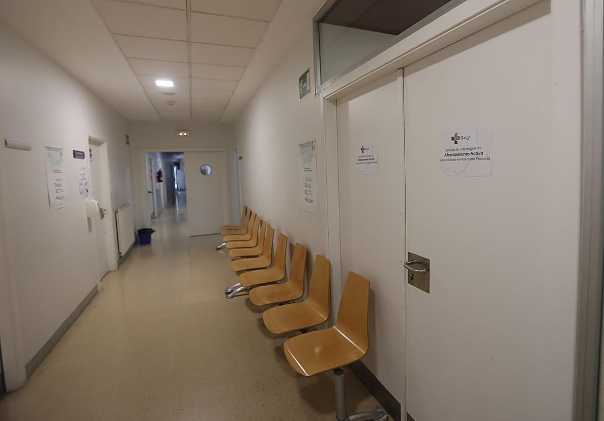 Interior del centro de salud La Puebla.
