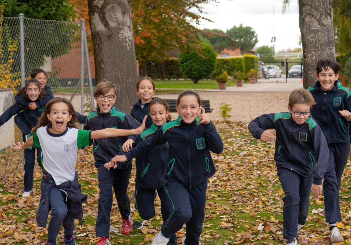 Alumnos de Colegio Internacional de Valladolid.