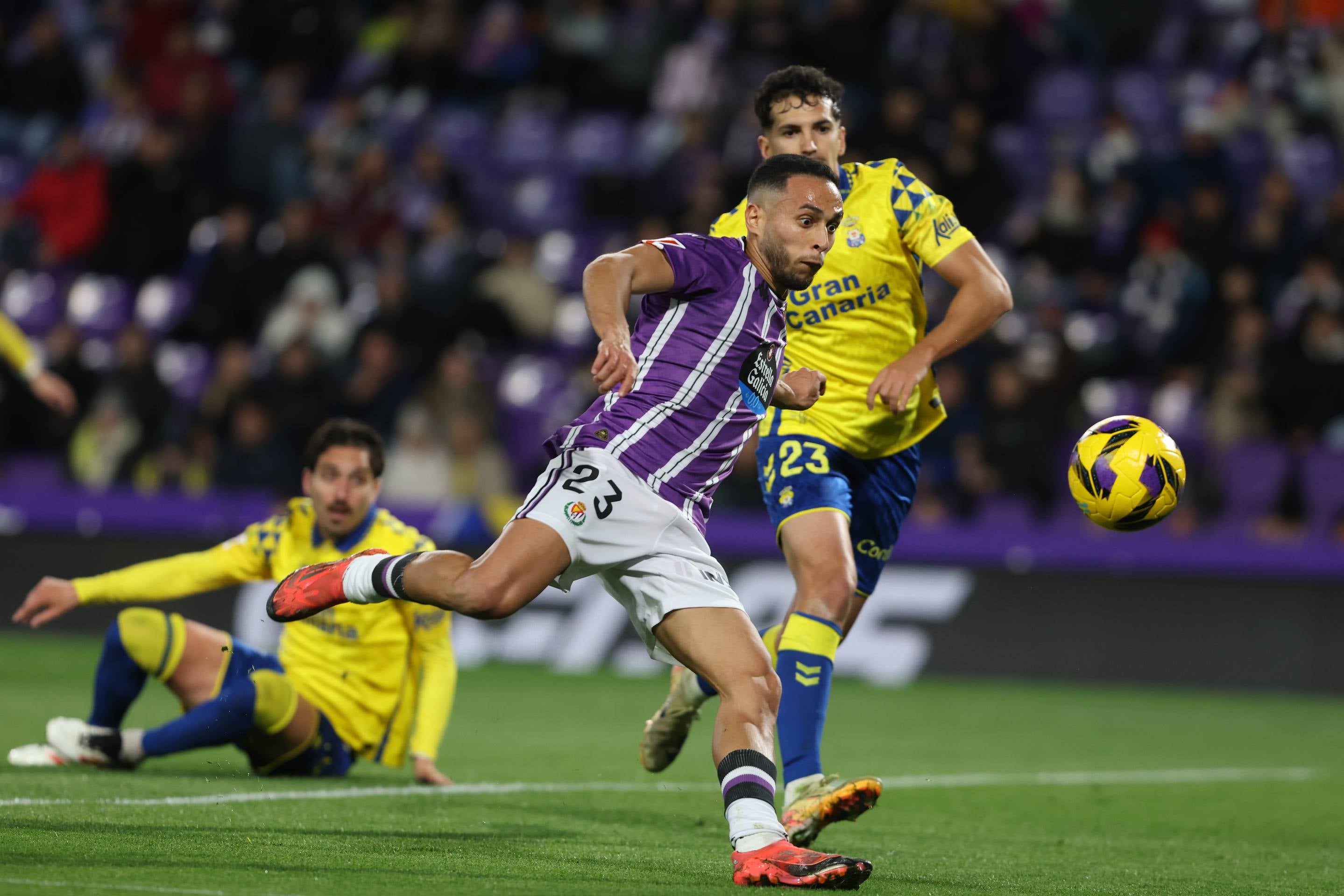 El empate del Pucela ante Las Palmas, en imágenes