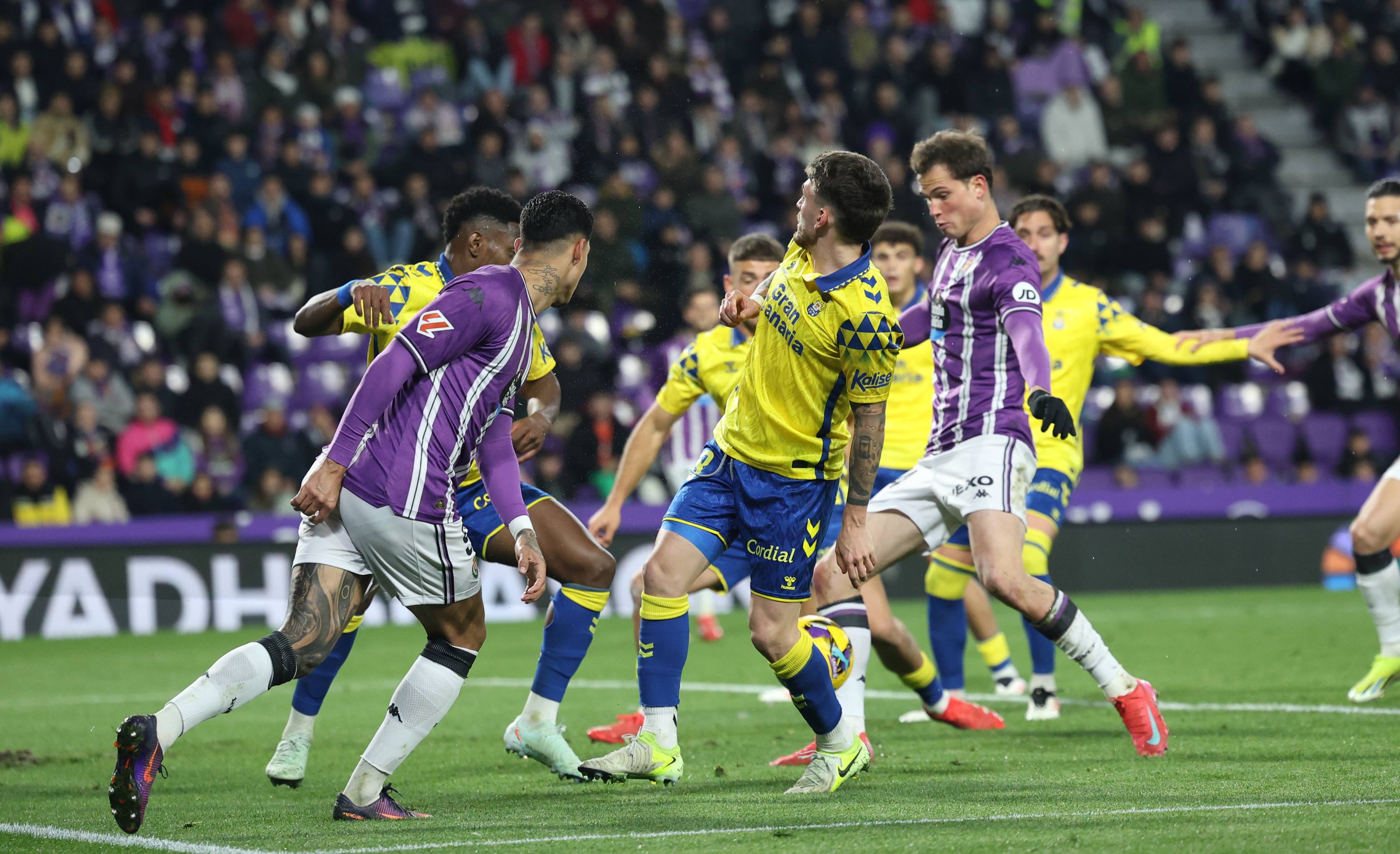 El empate del Pucela ante Las Palmas, en imágenes