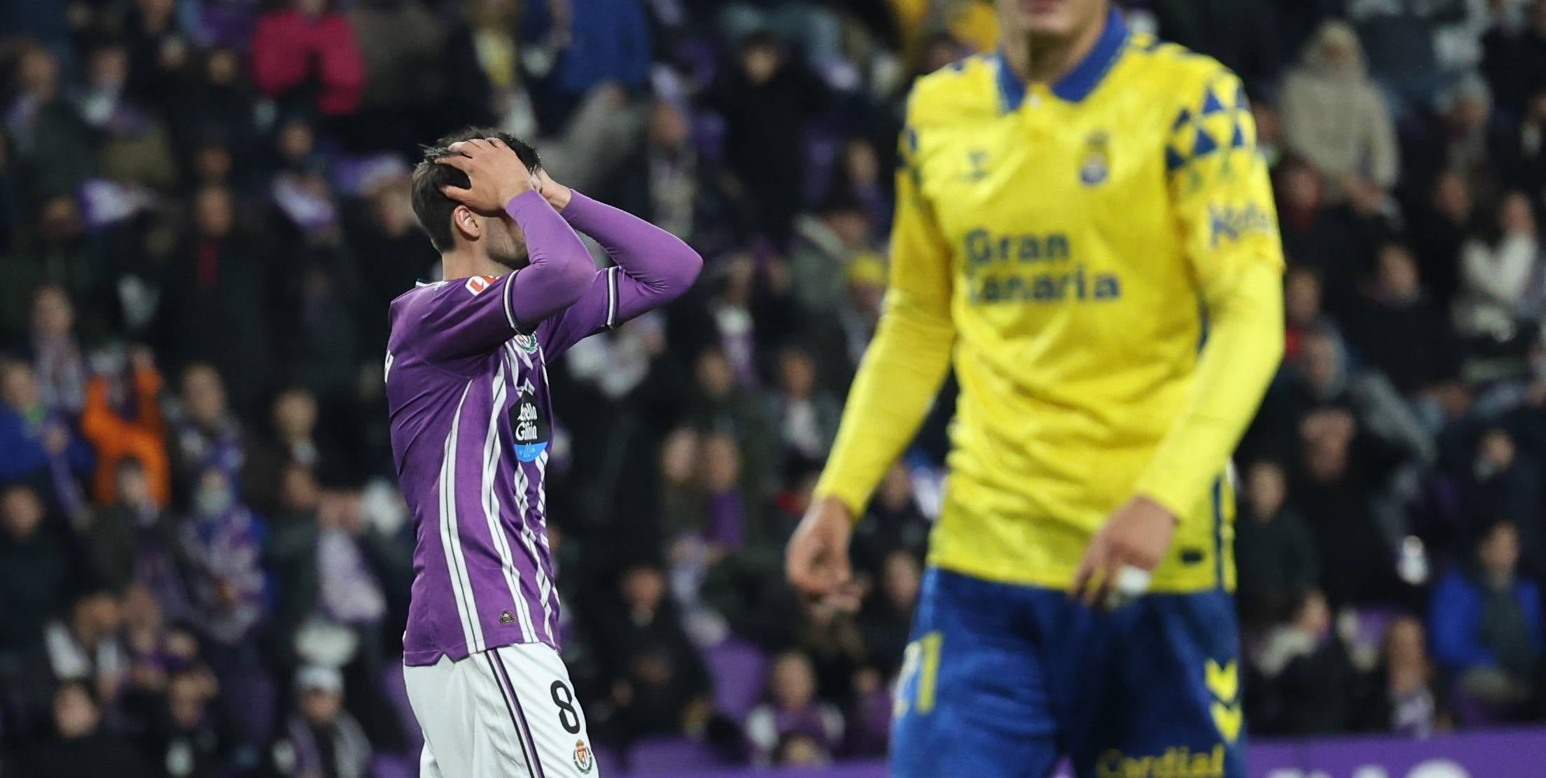El empate del Pucela ante Las Palmas, en imágenes
