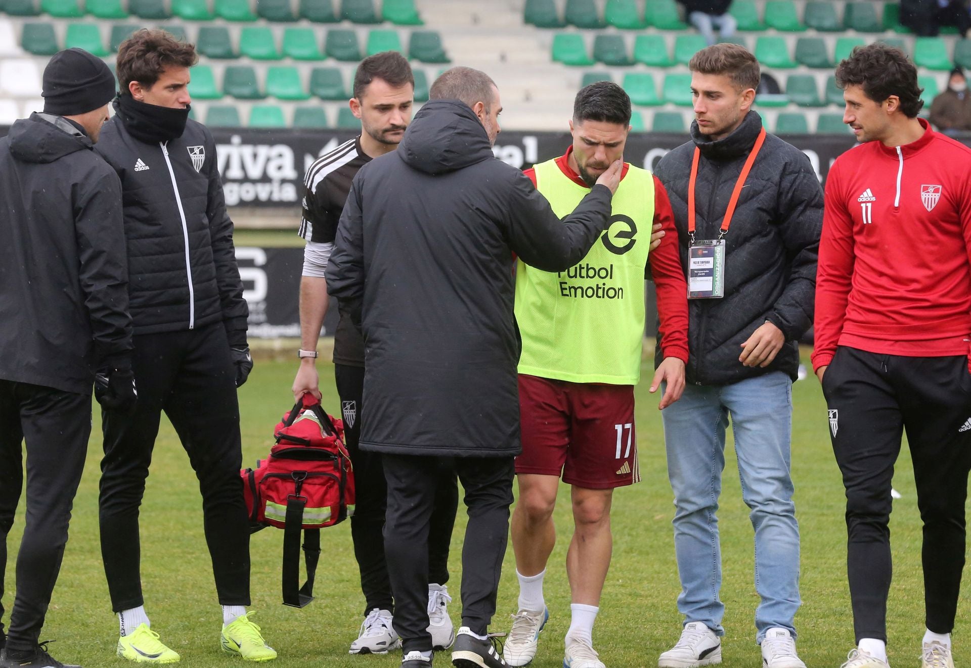 Fotos de la derrota de la Segoviana ante el Ourense