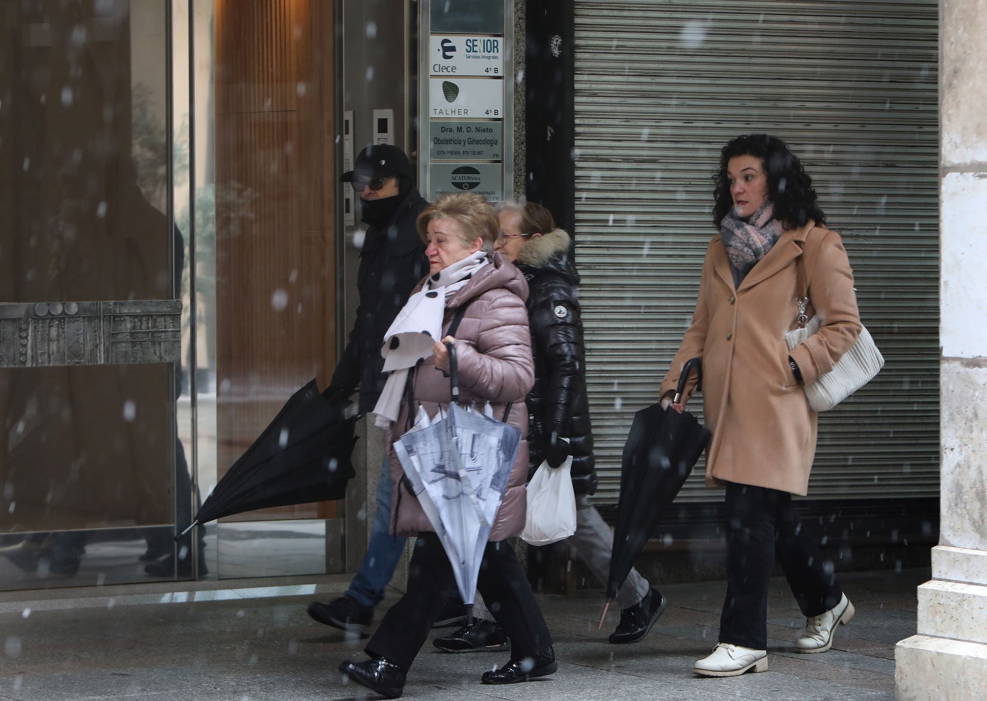 La nieve llega a Palencia