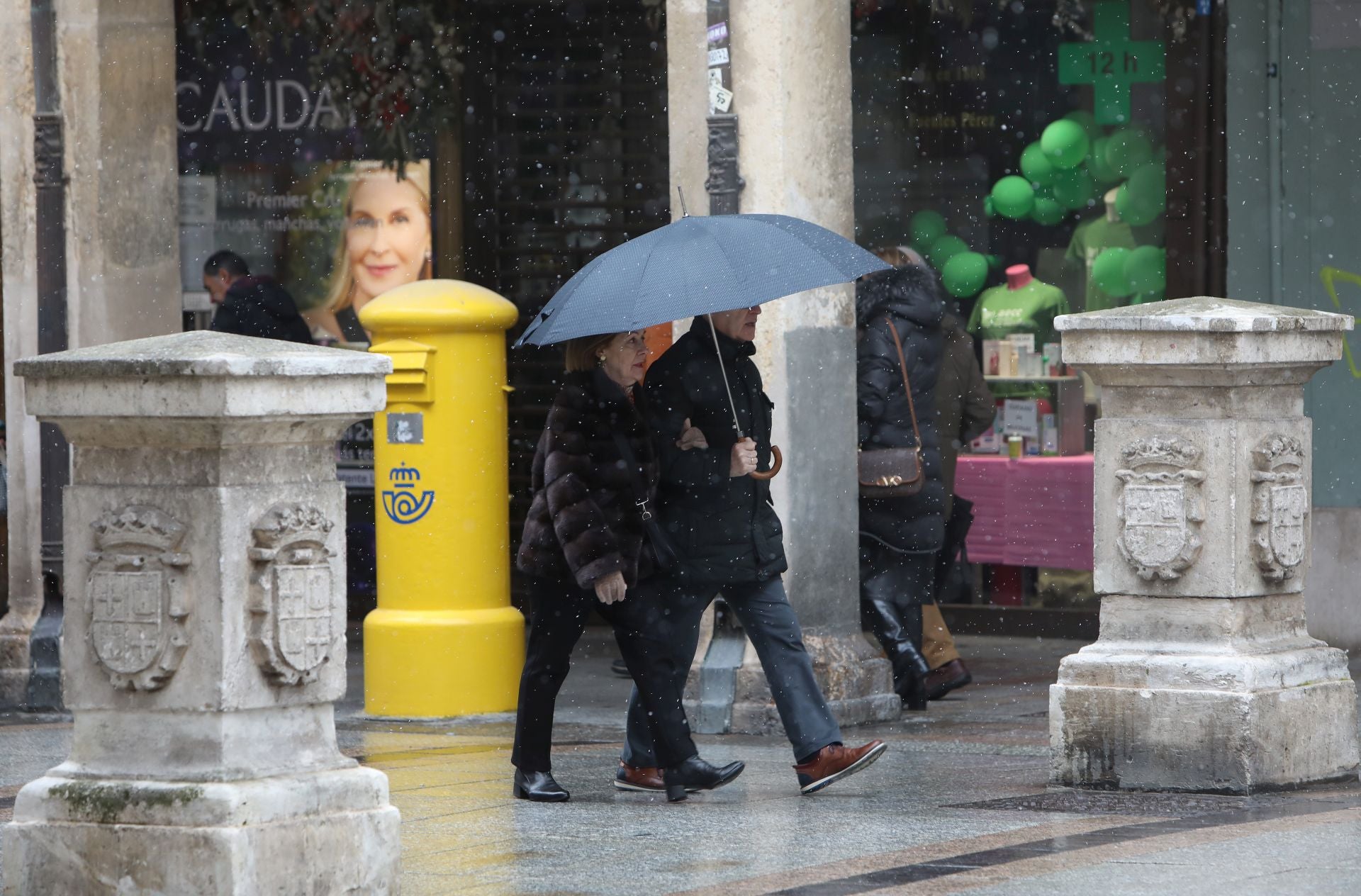 La nieve llega a Palencia