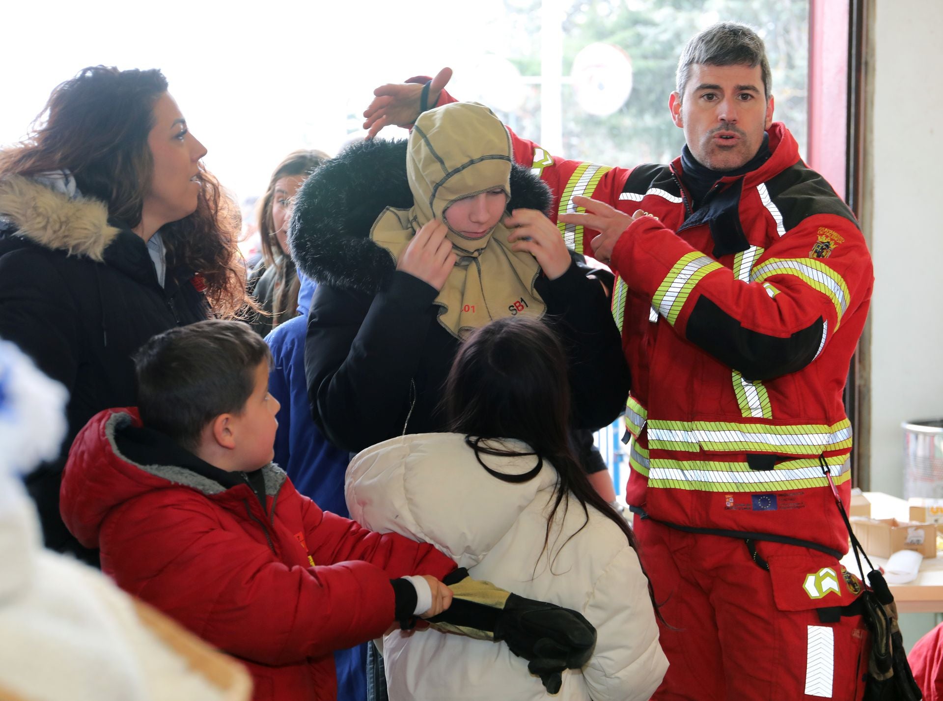 Jornada de puertas abiertas en el Parque de Bomberos de Palencia