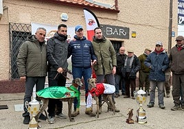 Entrega de trofeos.
