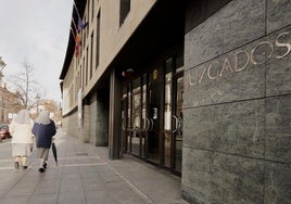Juzgados de la calle Angustias, en Valladolid.