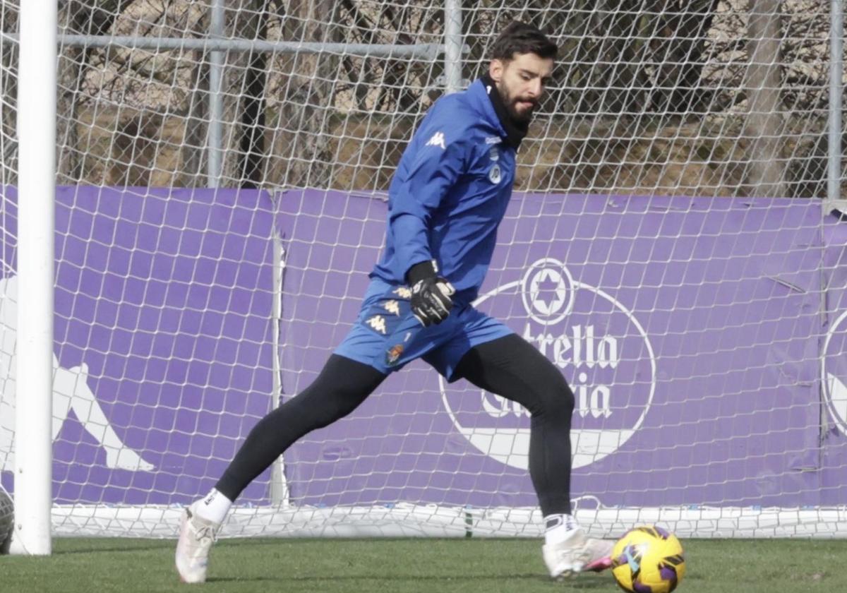 André Ferreira, este lunes al margen del grupo