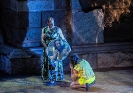 Alberto Velasco y Alfredo Noval, en 'Tiresias'.