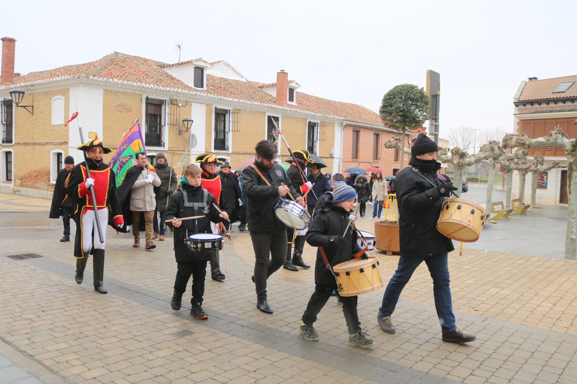 Procesión de Ánimas en Villamuriel de Cerrato.