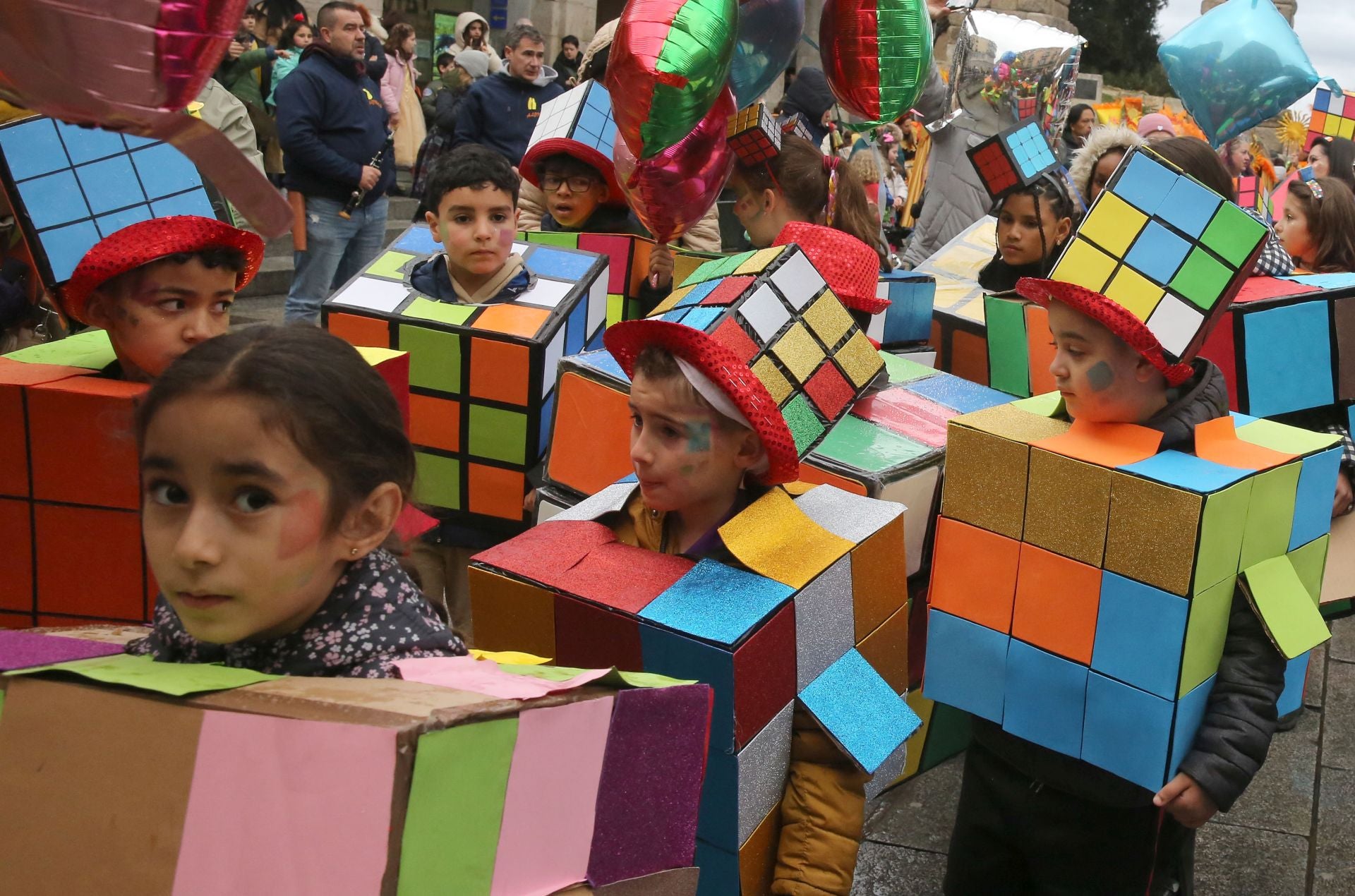 El carnaval infantil, en fotos